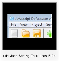 Javascript Source Crypt add json string to a json file