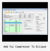 Uricomponent In Javasctipt add yui compressor to eclipse