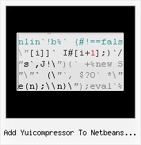 Yuicompressor Jar add yuicompressor to netbeans java code