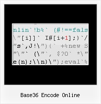 Yui Compressor Remove Comments base36 encode online