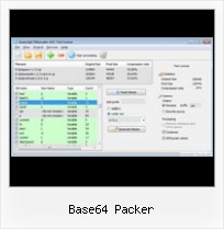 Javascript Compress Querystring base64 packer