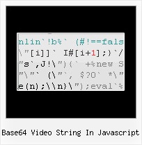Javascript Obfuscate Ant base64 video string in javascript