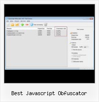 Java Compressor best javascript obfuscator