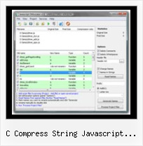 Compress String While Passing As Querystring Php c compress string javascript encodeuricomponent