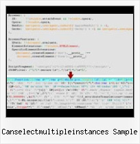 Ofuscate Javascript canselectmultipleinstances sample