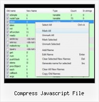 Compress Querystring Javascript compress javascript file