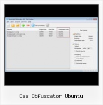 Javascript Url Encode Decode css obfuscator ubuntu