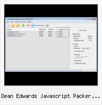 Javaflight Code Example dean edwards javascript packer algorithm