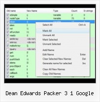 Google Javascript Minifier dean edwards packer 3 1 google