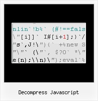 Drupal Mod Deflate Compression decompress javascript
