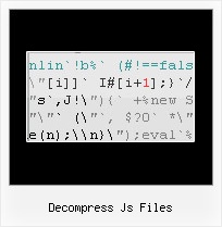 How To Modify Encrypted Javascript decompress js files