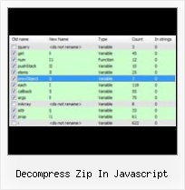 Javascript Obfuscator V4 0 Crack decompress zip in javascript