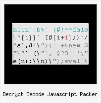 Freeware Javascript Obfuscator decrypt decode javascript packer