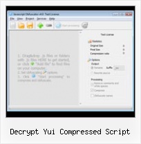 Js Minifier Obfuscator Online decrypt yui compressed script