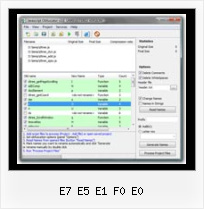 Json Obfuscation e7 e5 e1 f0 e0
