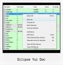 Javascript Encode Special Characters eclipse yui doc