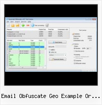 Javascript Url Encryption email obfuscate geo example or demo