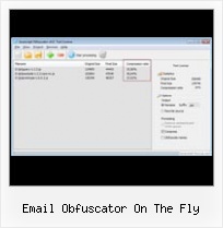 Javascript Packer External Variables email obfuscator on the fly