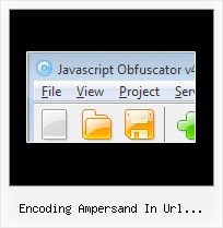 Javascript Compress Url encoding ampersand in url hyperlink