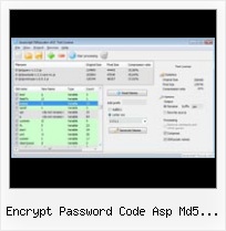 Javascript Encode Decode encrypt password code asp md5 jscript