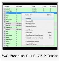 Netbeans Web Project Obfuscator eval function p a c k e r decode
