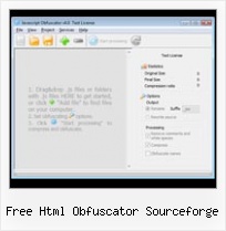 Dojo Rhino Obfuscator free html obfuscator sourceforge