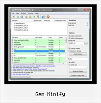 Javascript Obfuscator Decoder gem minify