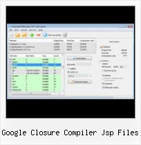 Rhino User Interfaceplugin google closure compiler jsp files