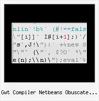 Js Compress String gwt compiler netbeans obuscate javascript