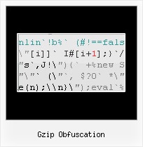 Javascript Obfuscator Command Line Linux gzip obfuscation