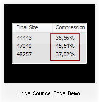Extjs Minimize Compressor hide source code demo