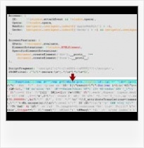 Code Struts Yui Dialog hide url query string in address bar using java script