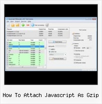 Javascript Using Compress In Zlib Gzip File Api how to attach javascript as gzip