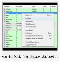 Opensource Osx Javascript Obfuscator how to pack and unpack javscript