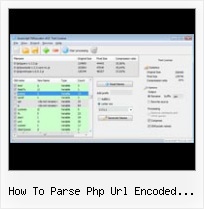 Js Packer how to parse php url encoded string