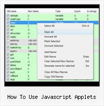 Yui Compressor Wordpress how to use javascript applets