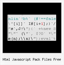 Javascript Obfuscator html javascript pack files free
