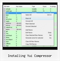 Javascript Obfuscator Coda Plugin installing yui compressor