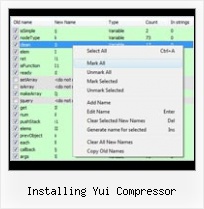 Javascript Source Code For Encodeuricomponent installing yui compressor