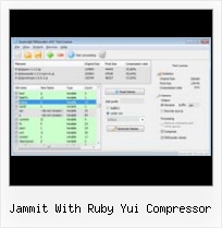 Google Javascript Obfuscation jammit with ruby yui compressor