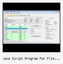 Minifier Servlet java script program for file encryption