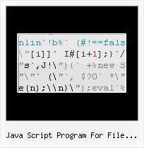 Php Javascript Packer Unpacker java script program for file encryption