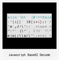 Jquery Minify Online javascript base62 decode
