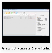 Free Online Js File Compress javascript compress query string