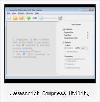 Encode The Source Code To Make It Unreadable Without Decoding javascript compress utility