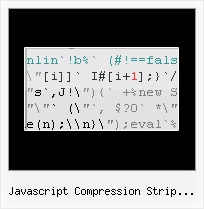 Javascript Unpacker Online javascript compression strip comment php