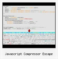 Liferay Obfuscate Javascript javascript compressor escape