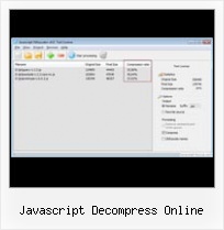 How To Handle Special Characters In Javascript javascript decompress online