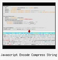 Compresser Eclipse Google javascript encode compress string