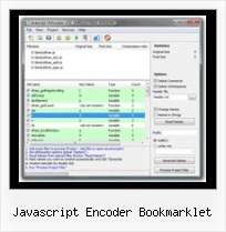 Javascript Obfuscator javascript encoder bookmarklet